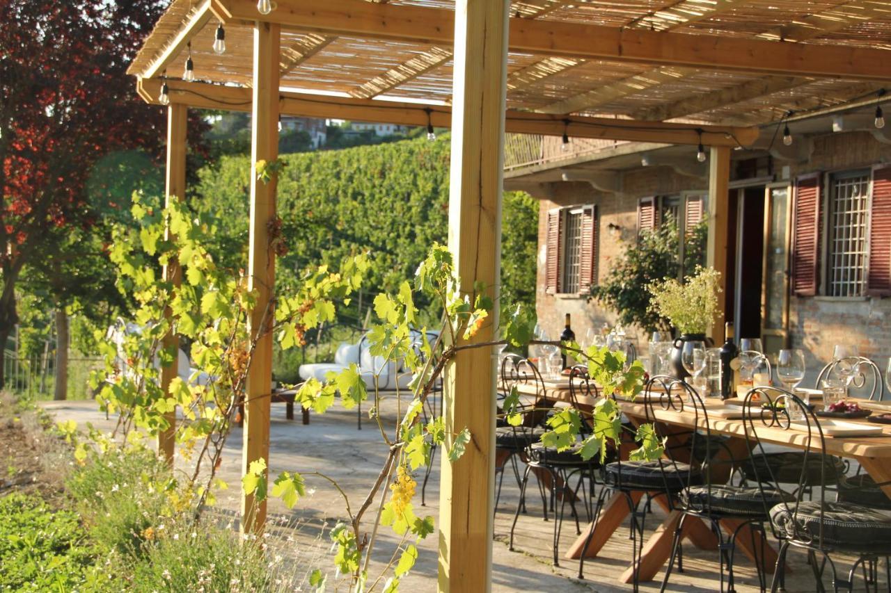 Villa La Mura - Luxury Pool By The Vineyard Costigliole d'Asti Exteriör bild