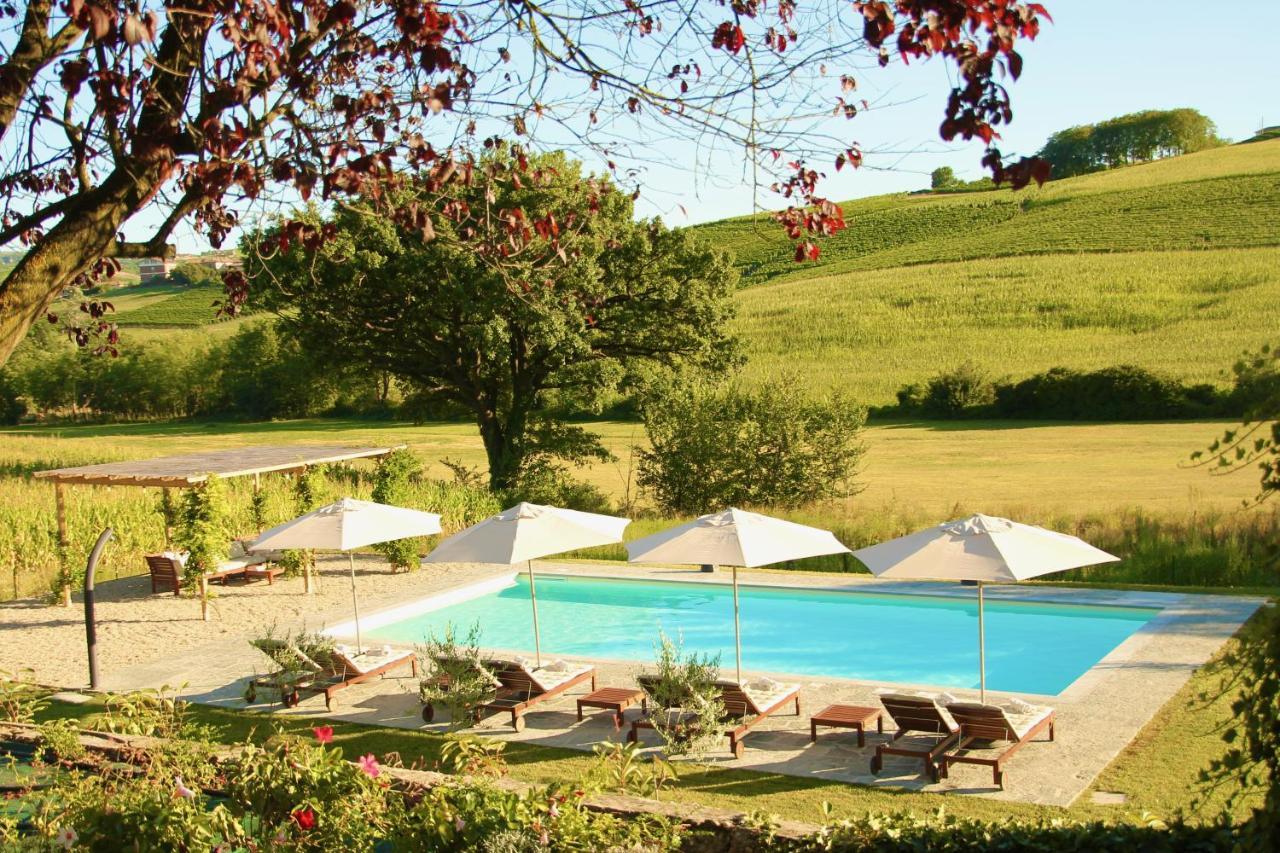 Villa La Mura - Luxury Pool By The Vineyard Costigliole d'Asti Exteriör bild
